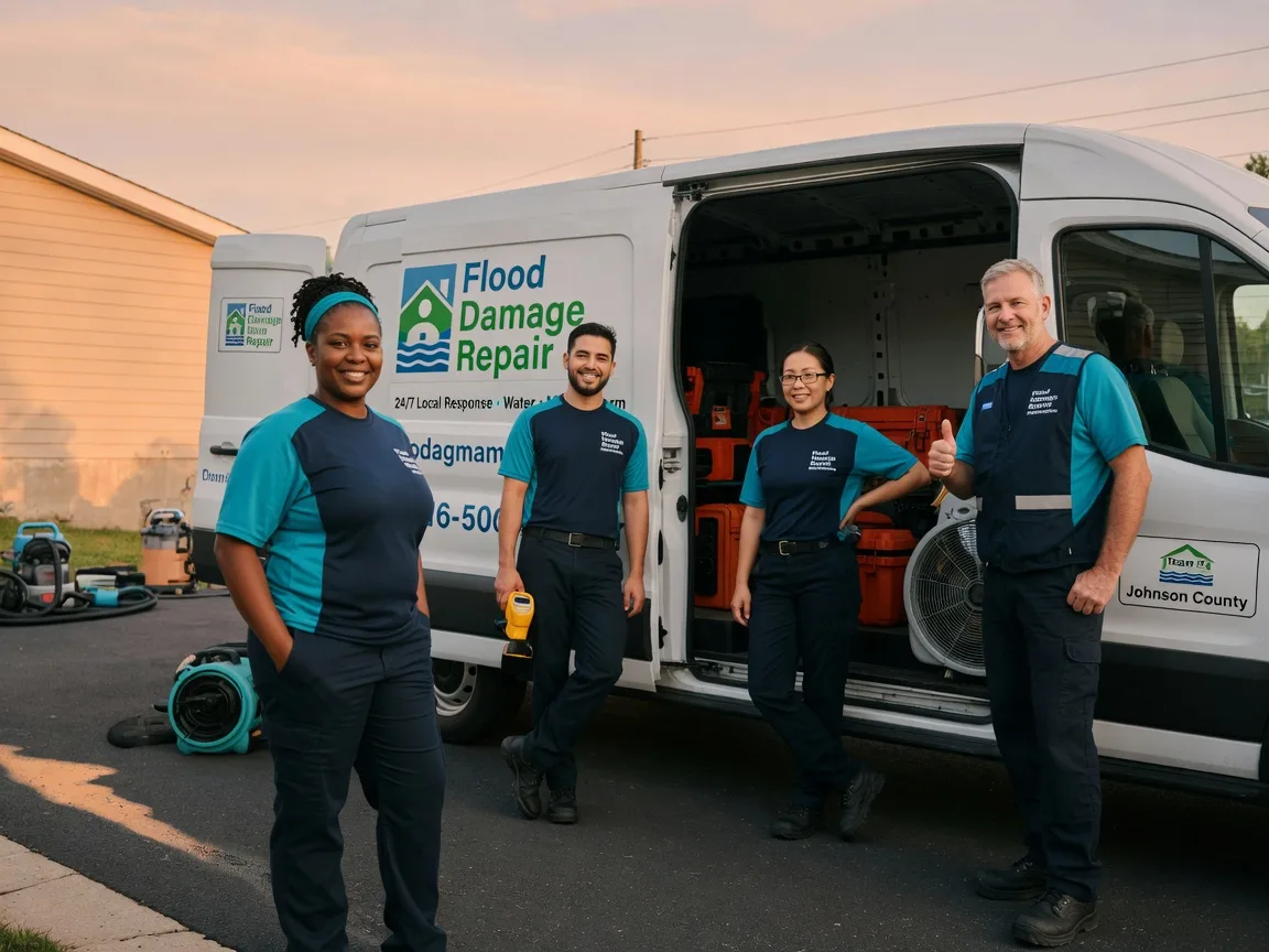 Water Damage Restoration company in Lerna, IL